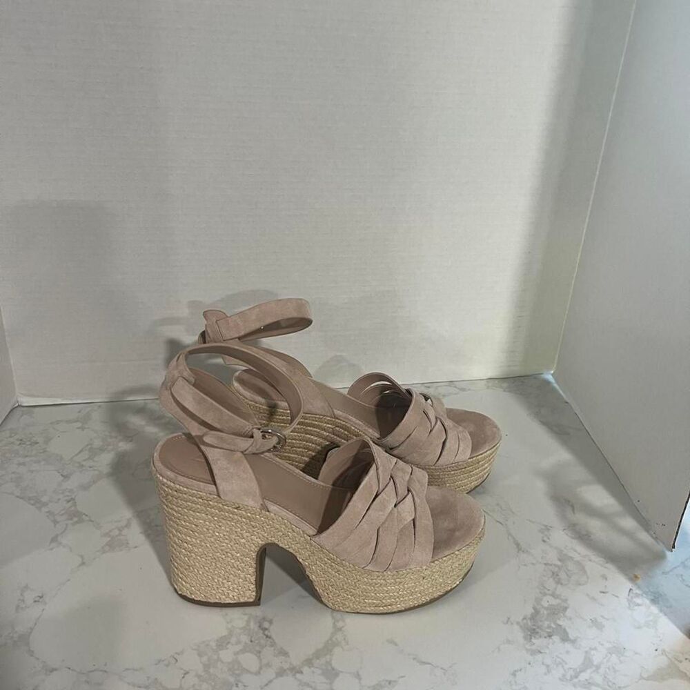 Marc-fisher Women's Tan and Cream Sandals
